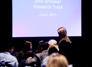 John Whitaker Research track, 2011
